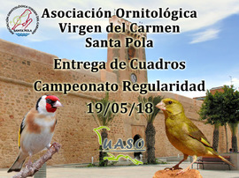 Entrega Cuadros Campeonato Regularidad UASO - Santa Pola - UASO.es
