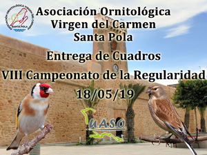 2019-05-18 Entrega Cuadros Reg. UASO - Santa Pola - UASO.es